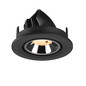 Preview: SLV 1009381 NUMINOS GIMBLE S, Deckeneinbauleuchte schwarz/chrom 2700K 20°