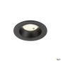 Preview: SLV 1009475 NUMINOS® S, Deckeneinbauleuchte, 4000 K, 55°, IP20, rund, schwarz