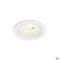 Preview: SLV 1009485 NUMINOS® S, Deckeneinbauleuchte, 4000 K, 55°, IP20, rund, weiß