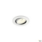 Preview: SLV 1009533 NUMINOS® MOVE S, Deckeneinbauleuchte, 4000 K, 20°, IP20, rund, weiß