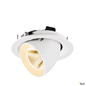 Preview: SLV 1009551 NUMINOS® GIMBLE M, Deckeneinbauleuchte,, 2700 K, 20°, weiß