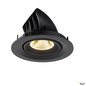 Preview: SLV 1009559 NUMINOS® GIMBLE M, Deckeneinbauleuchte,, 3000 K, 20°, schwarz