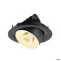 Preview: SLV 1009560 NUMINOS® GIMBLE M, Deckeneinbauleuchte,, 3000 K, 20°, schwarz / weiß
