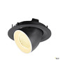 Preview: SLV 1009563 NUMINOS® GIMBLE M, Deckeneinbauleuchte,, 3000 K, 40°, schwarz / weiß
