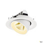 Preview: SLV 1009569 NUMINOS® GIMBLE M, Deckeneinbauleuchte,, 3000 K, 20°, weiß