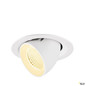 Preview: SLV 1009572 NUMINOS® GIMBLE M, Deckeneinbauleuchte,, 3000 K, 40°, weiß