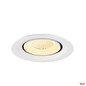 Preview: SLV 1009572 NUMINOS® GIMBLE M, Deckeneinbauleuchte,, 3000 K, 40°, weiß
