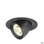 Preview: SLV 1009577 NUMINOS® GIMBLE M, Deckeneinbauleuchte,, 4000 K, 20°, schwarz
