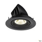 Preview: SLV 1009577 NUMINOS® GIMBLE M, Deckeneinbauleuchte,, 4000 K, 20°, schwarz
