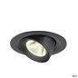 Preview: SLV 1009577 NUMINOS® GIMBLE M, Deckeneinbauleuchte,, 4000 K, 20°, schwarz