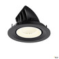 Preview: SLV 1009581 NUMINOS® GIMBLE M, Deckeneinbauleuchte,, 4000 K, 40°, schwarz / weiß