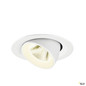 Preview: SLV 1009587 NUMINOS® GIMBLE M, Deckeneinbauleuchte,, 4000 K, 20°, weiß