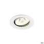 Preview: SLV 1009695 NUMINOS® MOVE M, Deckeneinbauleuchte, 4000 K, 20°, IP20, rund, weiß