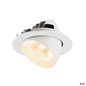 Preview: SLV 1009713 NUMINOS® GIMBLE L, Deckeneinbauleuchte, 2700 K, 20°, IP20, rund, weiß