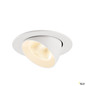 Preview: SLV 1009713 NUMINOS® GIMBLE L, Deckeneinbauleuchte, 2700 K, 20°, IP20, rund, weiß