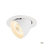 Preview: SLV 1009716 NUMINOS® GIMBLE L, Deckeneinbauleuchte, 2700 K, 40°, IP20, rund, weiß