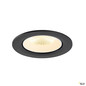 Preview: SLV 1009725 NUMINOS® GIMBLE L, Deckeneinbauleuchte, 3000 K, 40°, IP20, rund, schwarz / weiß