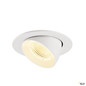 Preview: SLV 1009737 NUMINOS® GIMBLE L, Deckeneinbauleuchte, 3000 K, 55°, IP20, rund, weiß