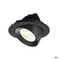 Preview: SLV 1009742 NUMINOS® GIMBLE L, Deckeneinbauleuchte, 4000 K, 40°, IP20, rund, schwarz