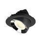 Preview: SLV 1009747 NUMINOS GIMBLE L, Deckeneinbauleuchte schwarz/chrom 4000K 55°