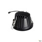 Preview: SLV 1009763 NUMINOS® L, Deckeneinbauleuchte, 2700 K, 55°, IP20, rund, schwarz / weiß