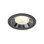 Preview: SLV 1009800 NUMINOS L, Deckeneinbauleuchte schwarz/chrom 4000K 55°