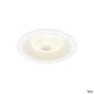 Preview: SLV 1009805 NUMINOS® L, Deckeneinbauleuchte, 4000 K, 40°, IP20, rund, weiß