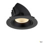 Preview: SLV 1009864 NUMINOS® GIMBLE XL, Deckeneinbauleuchte,, 2700 K, 20°, schwarz