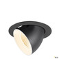 Preview: SLV 1009868 NUMINOS® GIMBLE XL, Deckeneinbauleuchte,, 2700 K, 40°, schwarz / weiß