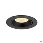 Preview: SLV 1009888 NUMINOS® GIMBLE XL, Deckeneinbauleuchte,, 3000 K, 55°, schwarz