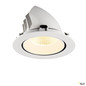 Preview: SLV 1009895 NUMINOS® GIMBLE XL, Deckeneinbauleuchte,, 3000 K, 40°, weiß