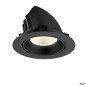 Preview: SLV 1009900 NUMINOS® GIMBLE XL, Deckeneinbauleuchte,, 4000 K, 20°, schwarz