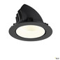 Preview: SLV 1009904 NUMINOS® GIMBLE XL, Deckeneinbauleuchte,, 4000 K, 40°, schwarz / weiß