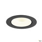 Preview: SLV 1009904 NUMINOS® GIMBLE XL, Deckeneinbauleuchte,, 4000 K, 40°, schwarz / weiß