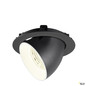 Preview: SLV 1009907 NUMINOS® GIMBLE XL, Deckeneinbauleuchte,, 4000 K, 55°, schwarz / weiß