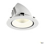 Preview: SLV 1009910 NUMINOS® GIMBLE XL, Deckeneinbauleuchte,, 4000 K, 20°, weiß