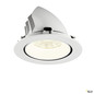 Preview: SLV 1009916 NUMINOS® GIMBLE XL, Deckeneinbauleuchte,, 4000 K, 55°, weiß