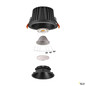 Preview: SLV 1009939 NUMINOS® XL, Deckeneinbauleuchte, 3000 K, 40°, IP20, rund, schwarz