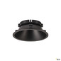 Preview: SLV 1009939 NUMINOS® XL, Deckeneinbauleuchte, 3000 K, 40°, IP20, rund, schwarz