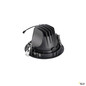 Preview: SLV 1009979 NUMINOS® MOVE XL, Deckeneinbauleuchte, 2700 K, 55°, IP20, rund, schwarz / weiß