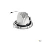 Preview: SLV 1009985 NUMINOS® MOVE XL, Deckeneinbauleuchte, 2700 K, 40°, IP20, rund, weiß