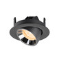 Preview: SLV 1010028 NUMINOS GIMBLE XS, Deckeneinbauleuchte schwarz/chrom 2700K 20°