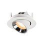 Preview: SLV 1010040 NUMINOS GIMBLE XS, Deckeneinbauleuchte weiß/chrom 2700K 40°