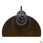 Preview: SLV 1010084 LALU® CONE 15, Leuchtenschirm, E27 Base, Mix&Match, H: 17 cm, schwarz / bronze
