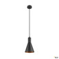 Preview: SLV 1010084 LALU® CONE 15, Leuchtenschirm, E27 Base, Mix&Match, H: 17 cm, schwarz / bronze