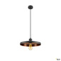 Preview: SLV 1010096 LALU® PLATE 33, Leuchtenschirm, E27 Base, Mix&Match, H: 1.5 cm, schwarz / bronze