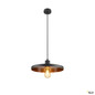Preview: SLV 1010096 LALU® PLATE 33, Leuchtenschirm, E27 Base, Mix&Match, H: 1.5 cm, schwarz / bronze