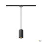 Preview: SLV 1010099 ASTO TUBE, 1~ Pendelleuchte, GU10, Pendellänge 250 cm, 1 x max. 10 W, schwarz