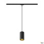 Preview: SLV 1010099 ASTO TUBE, 1~ Pendelleuchte, GU10, Pendellänge 250 cm, 1 x max. 10 W, schwarz