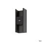 Preview: SLV 1010108 FLATT II, Wandaufbauleuchte, SENSOR, 2700 K, max. 10 W, schwarz
